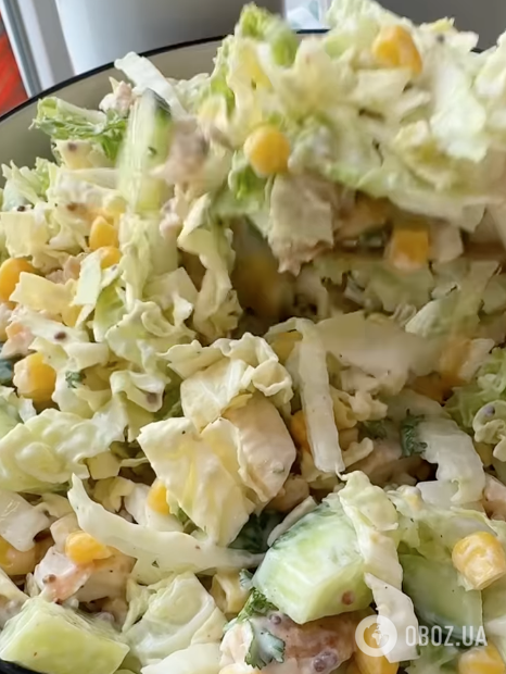 Вкусный салат из пекинской капусты га каждый день: делимся рецептом