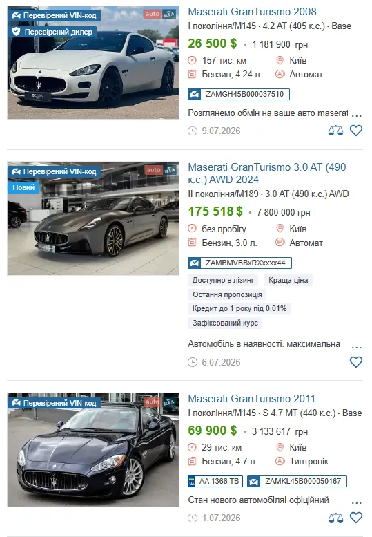 Maserati GranTurismo
