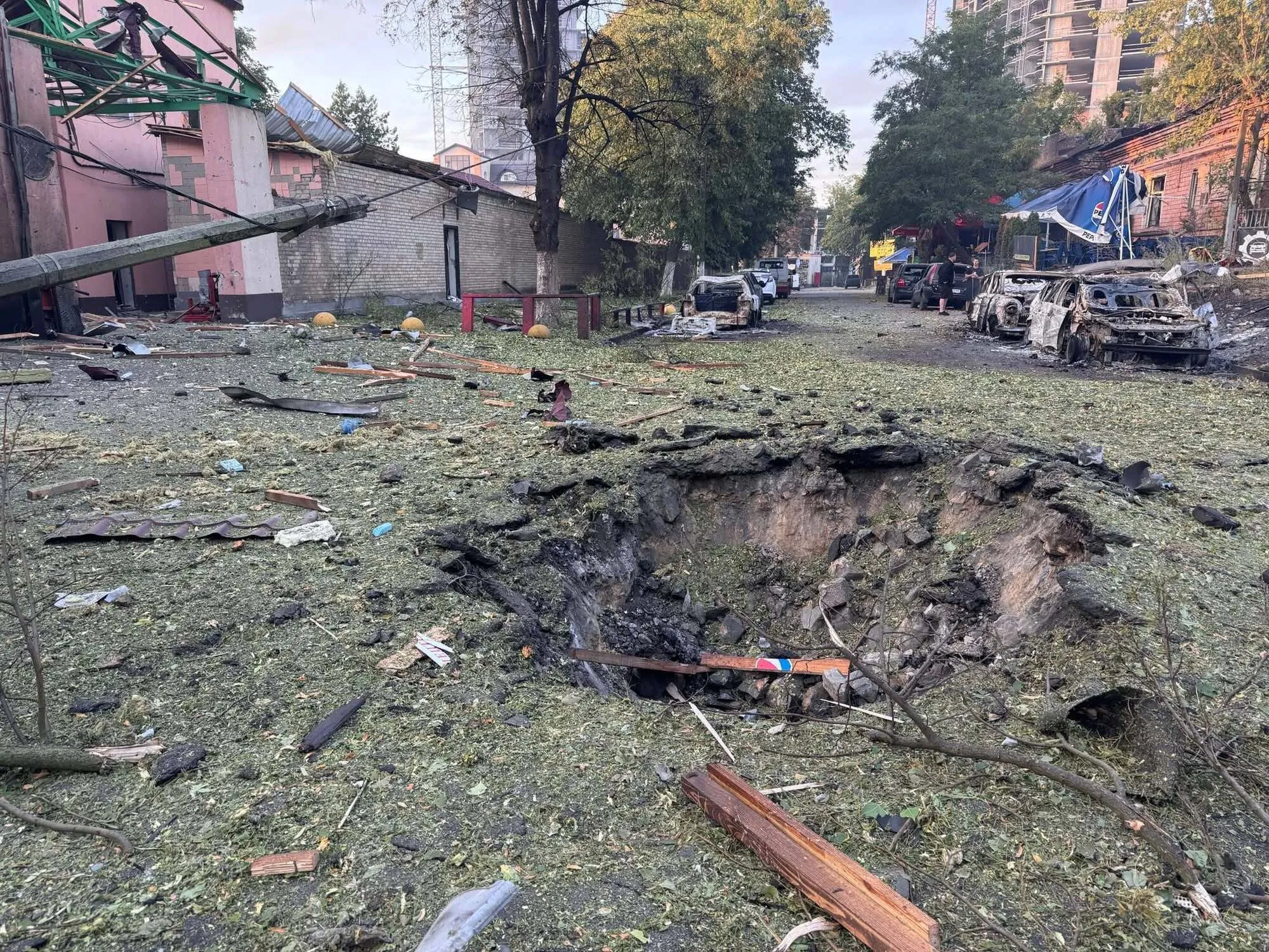 Повреждение мечети.