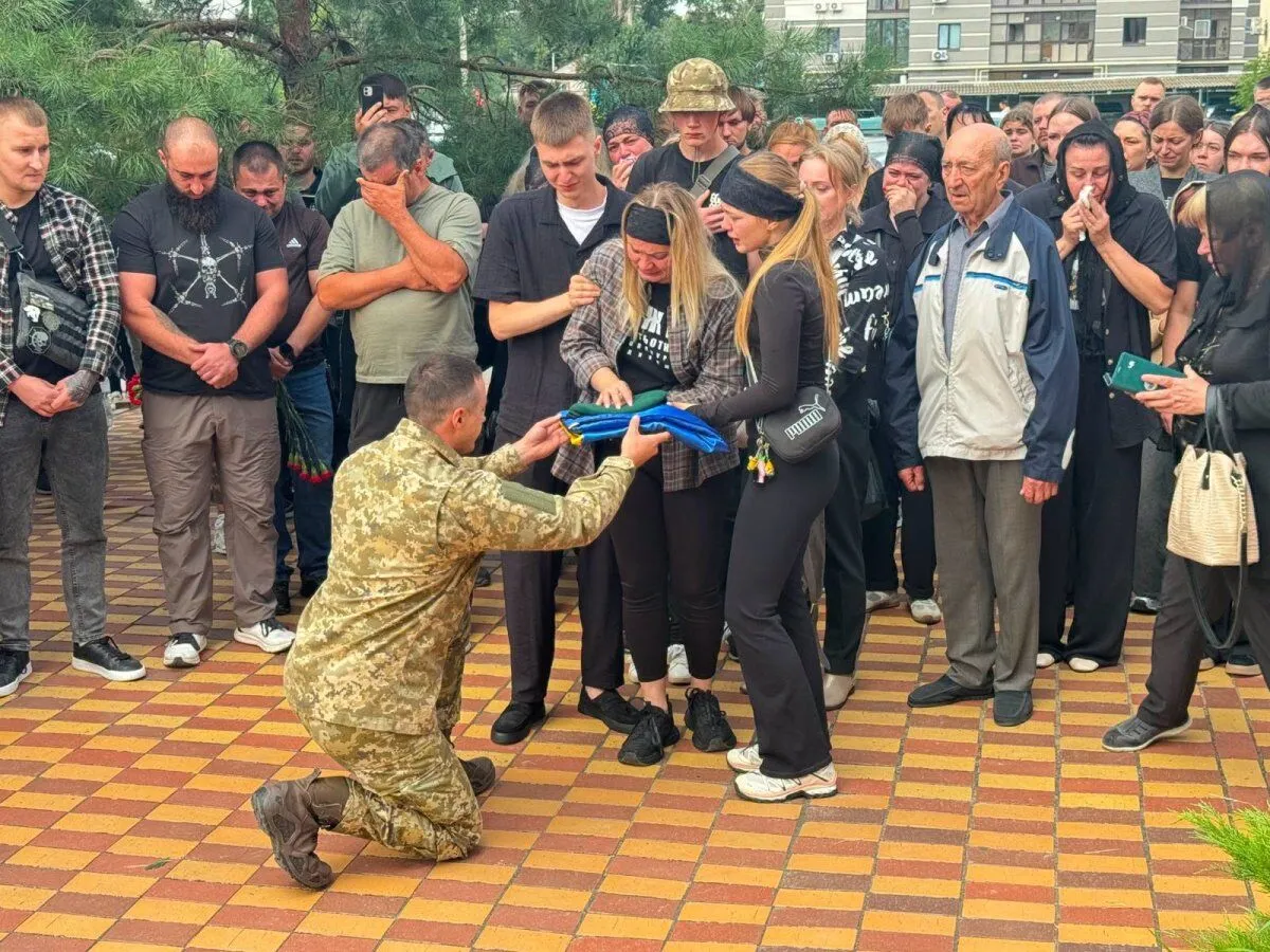 В Сумах простились с Даниилом Барановым