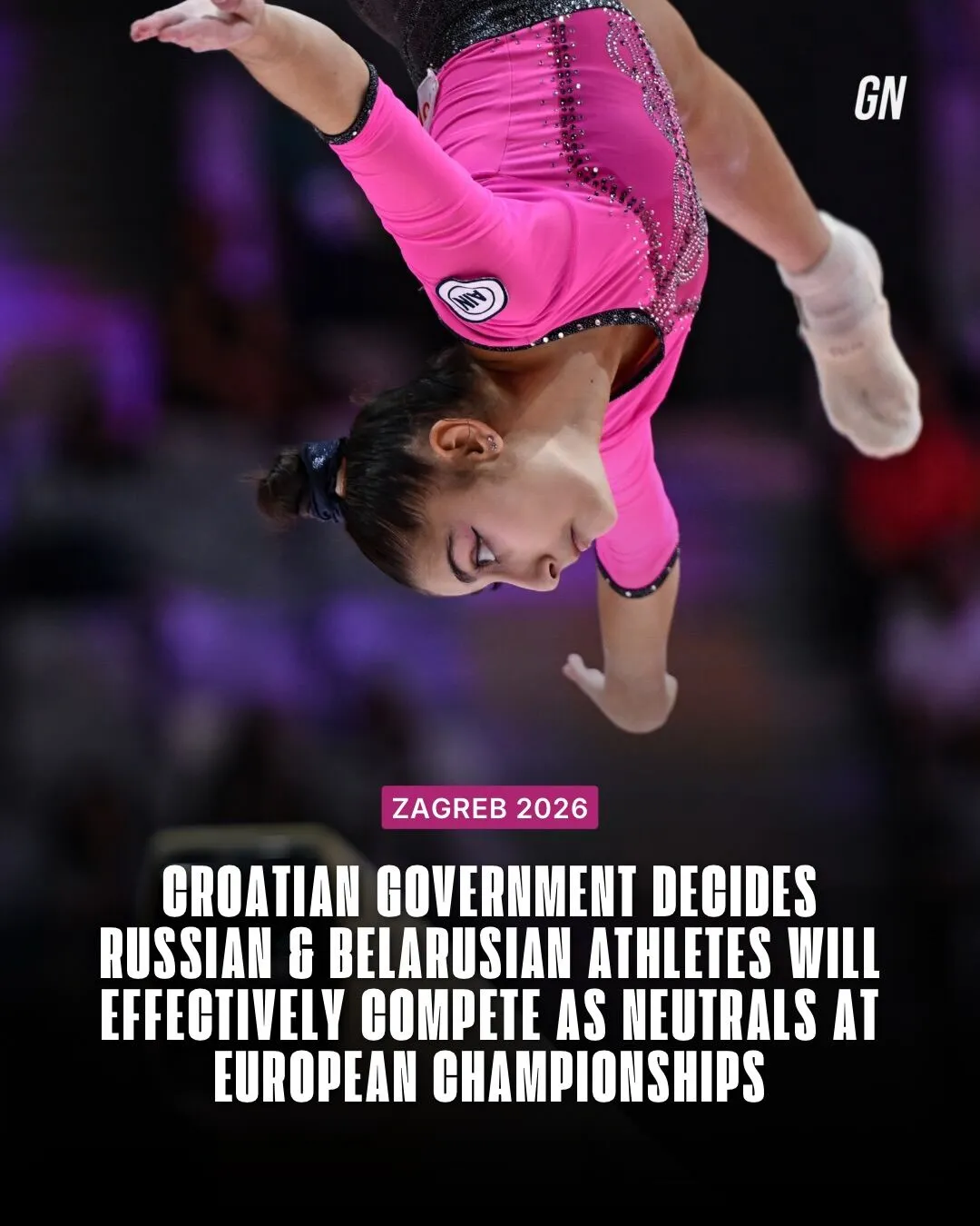 Росіяни та білоруси виступатимуть на чемпіонаті Європи зі спортивної гімнастики без гімну та прапорів