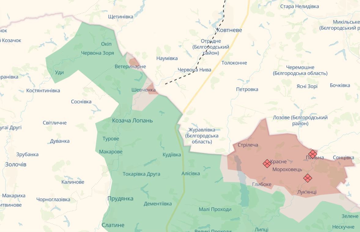 Південно-Слобожанський напрямок.