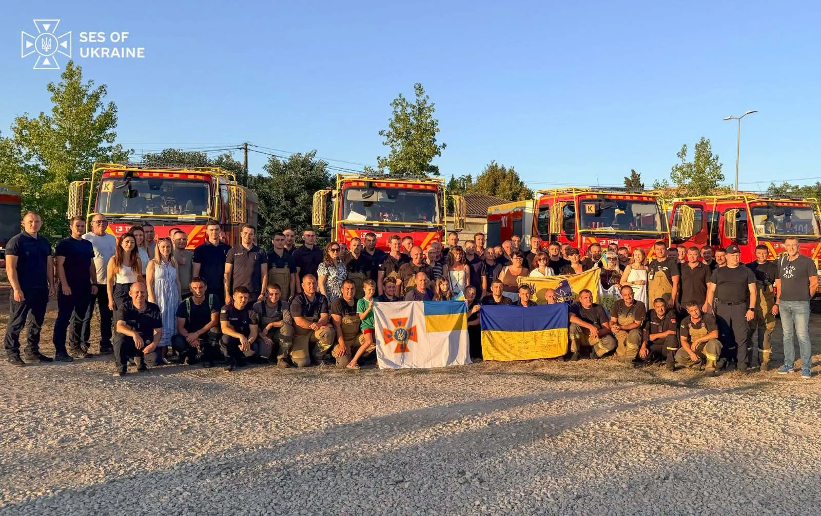 Українські рятувальники у Франції зупинили лісову пожежу