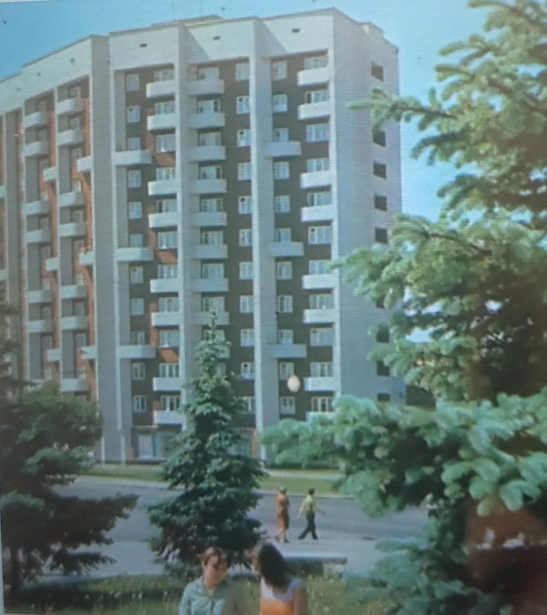 Будинок біля сучасної автостанції "Чайка".