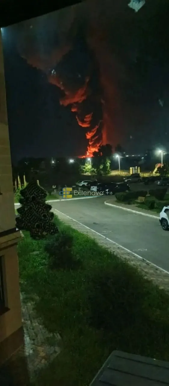 Пожежа під Воронежом.