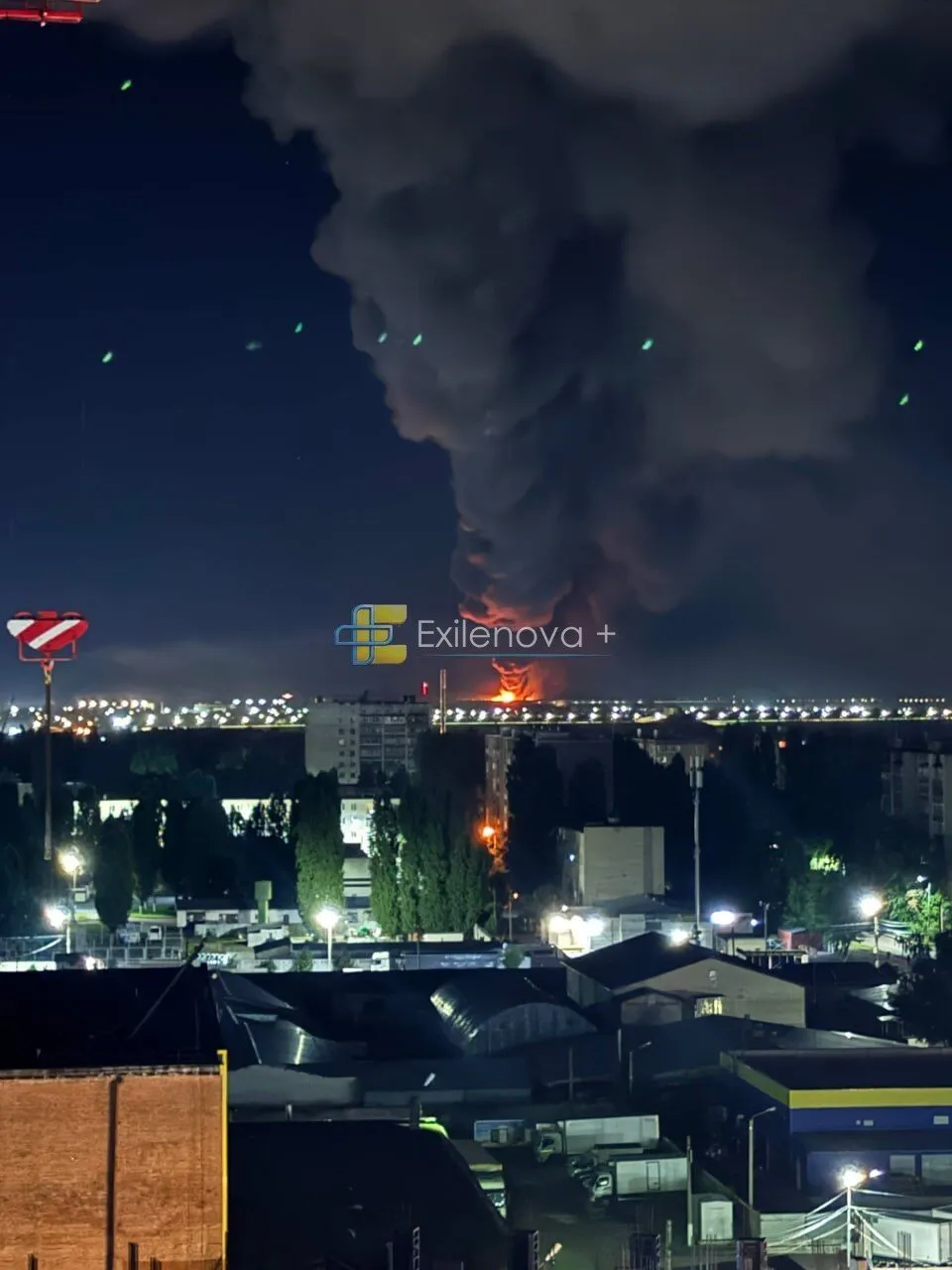 Пожежа під Воронежом.