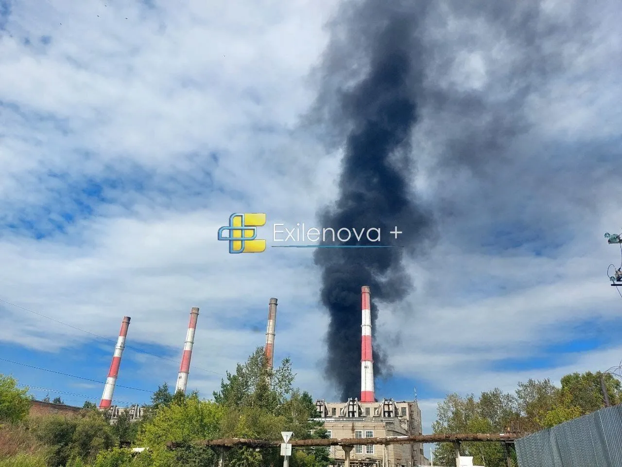 Пожежа в Ангарську.