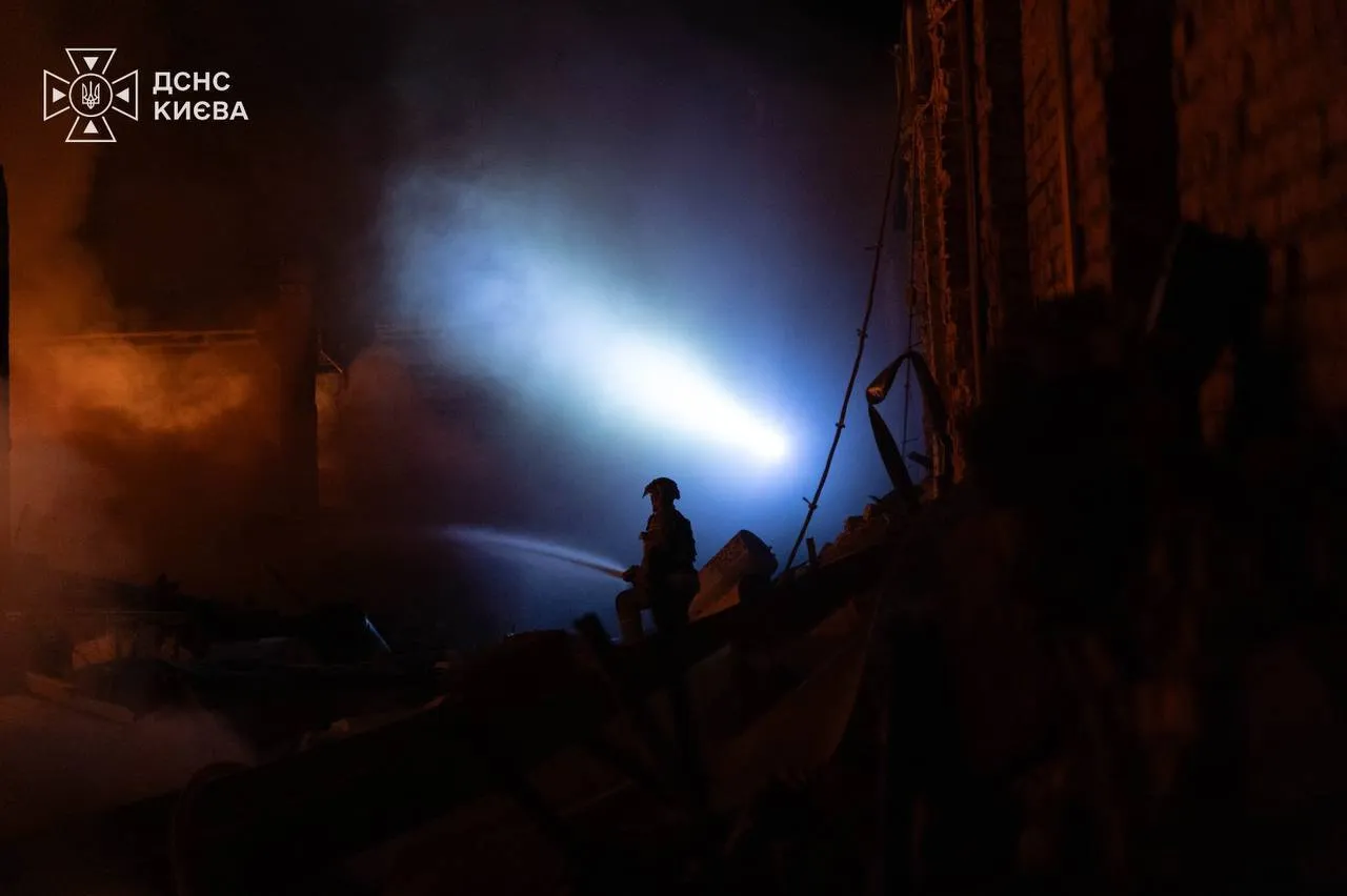 Пожежу загасили після обстрілу