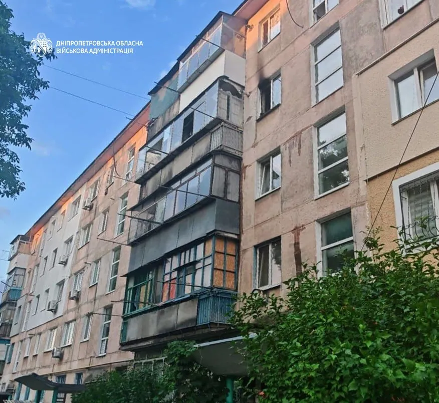 Россияне наносили удары по Днепропетровской области