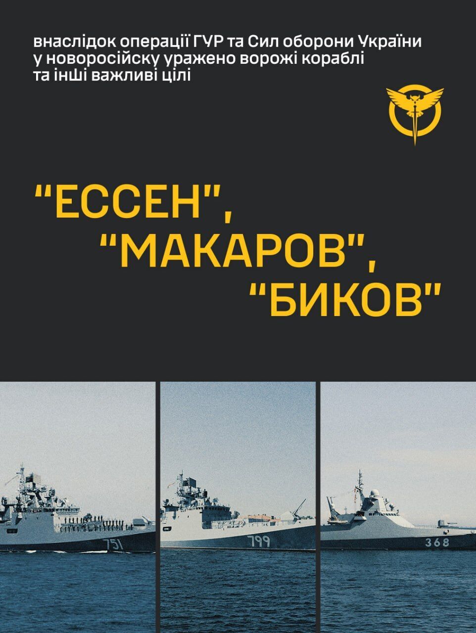 Інформація ГУР