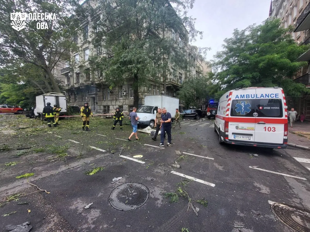 обстріл Одеси