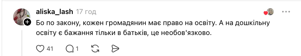 Чому у дитсадку не безкоштовне харчування
