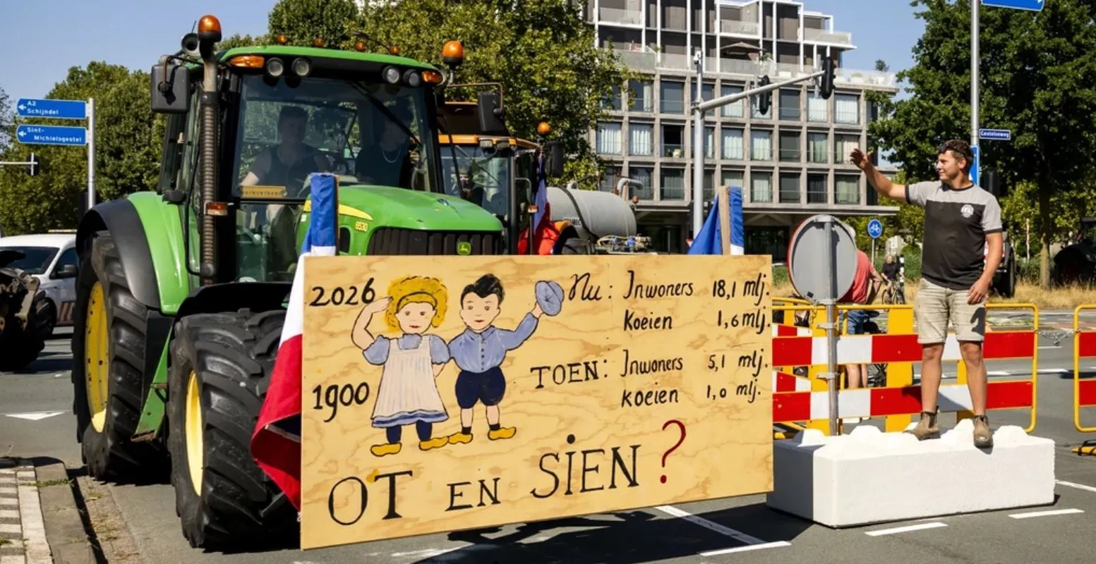Протест в Нидерландах.