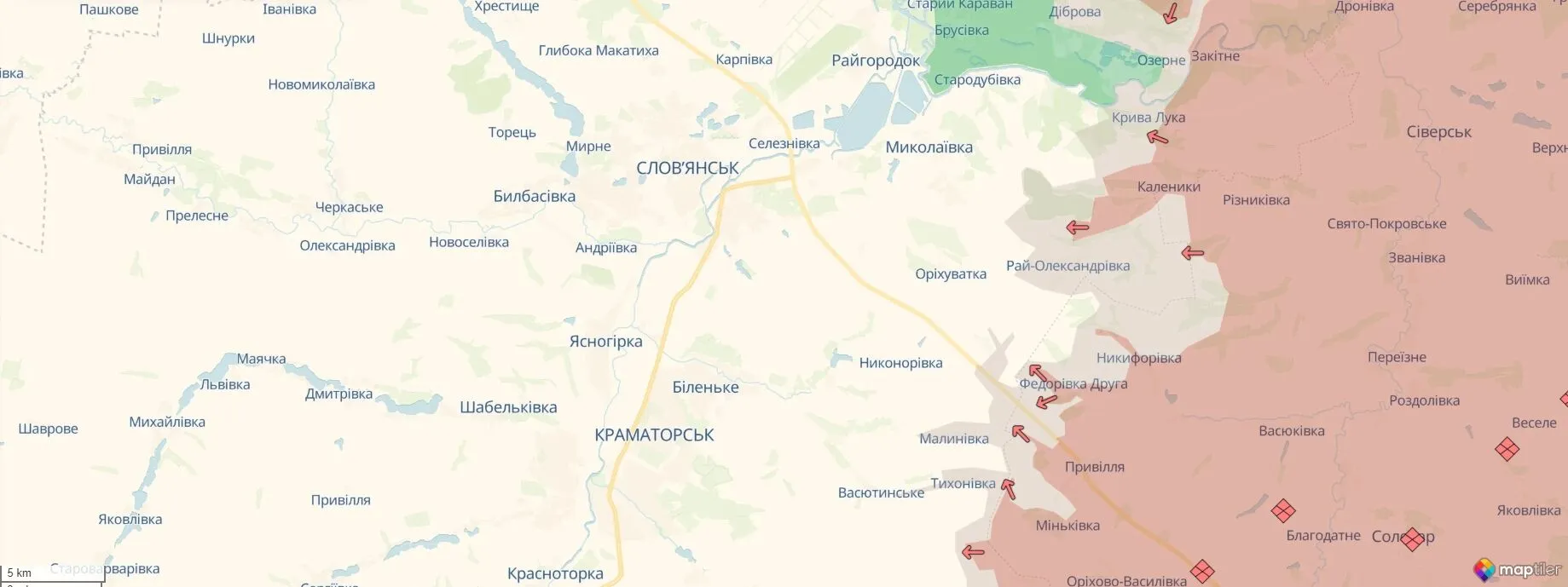Слов’янський і Краматорський напрямки