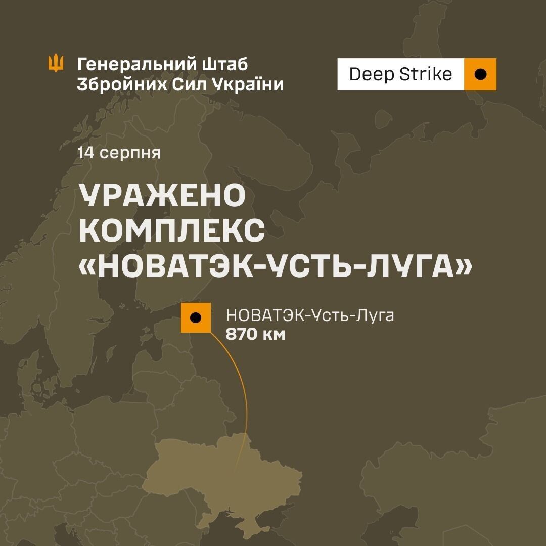 У Генштабі підтвердили удари