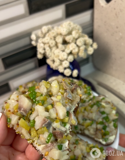 Готовая закуска из сельди
