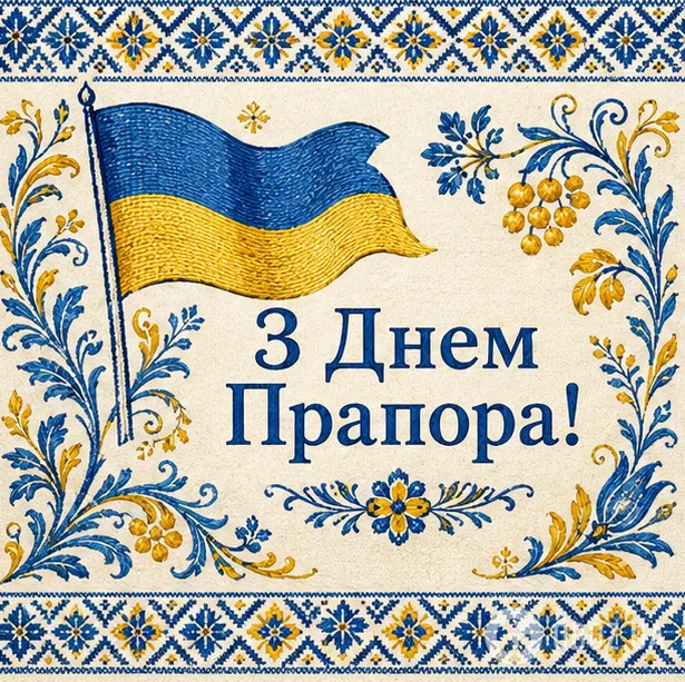 С Днём Флага Украины.