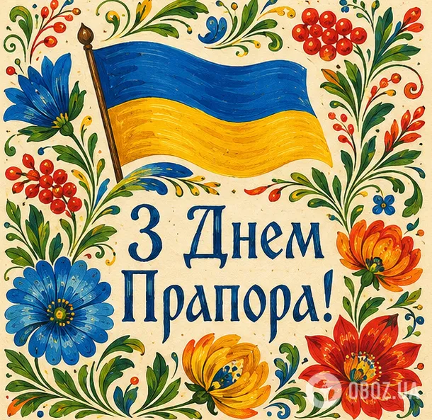 С Днём Флага Украины.