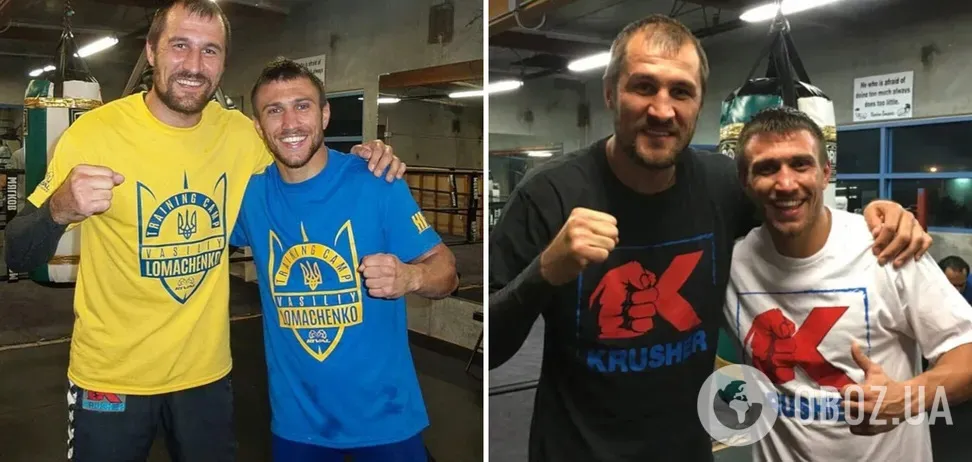 Ковалев и Ломаченко в разные года