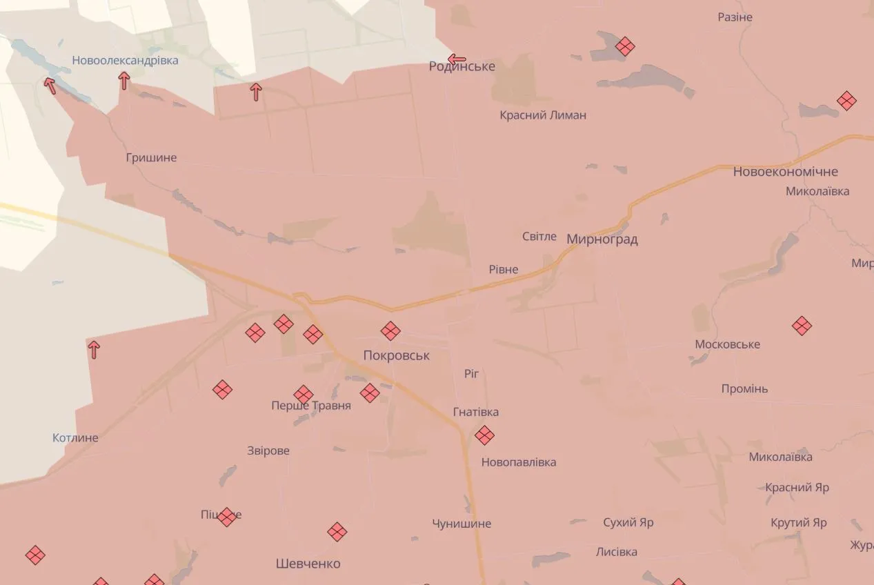 Покровський напрямок.