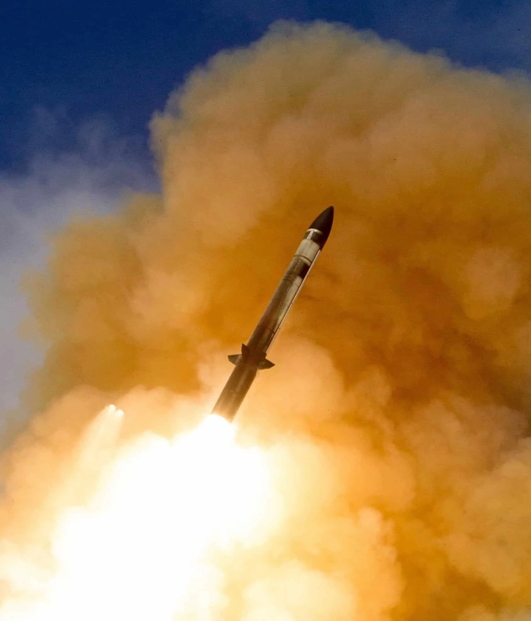 Запуск ракеты Standard Missile-3 Block IIA.