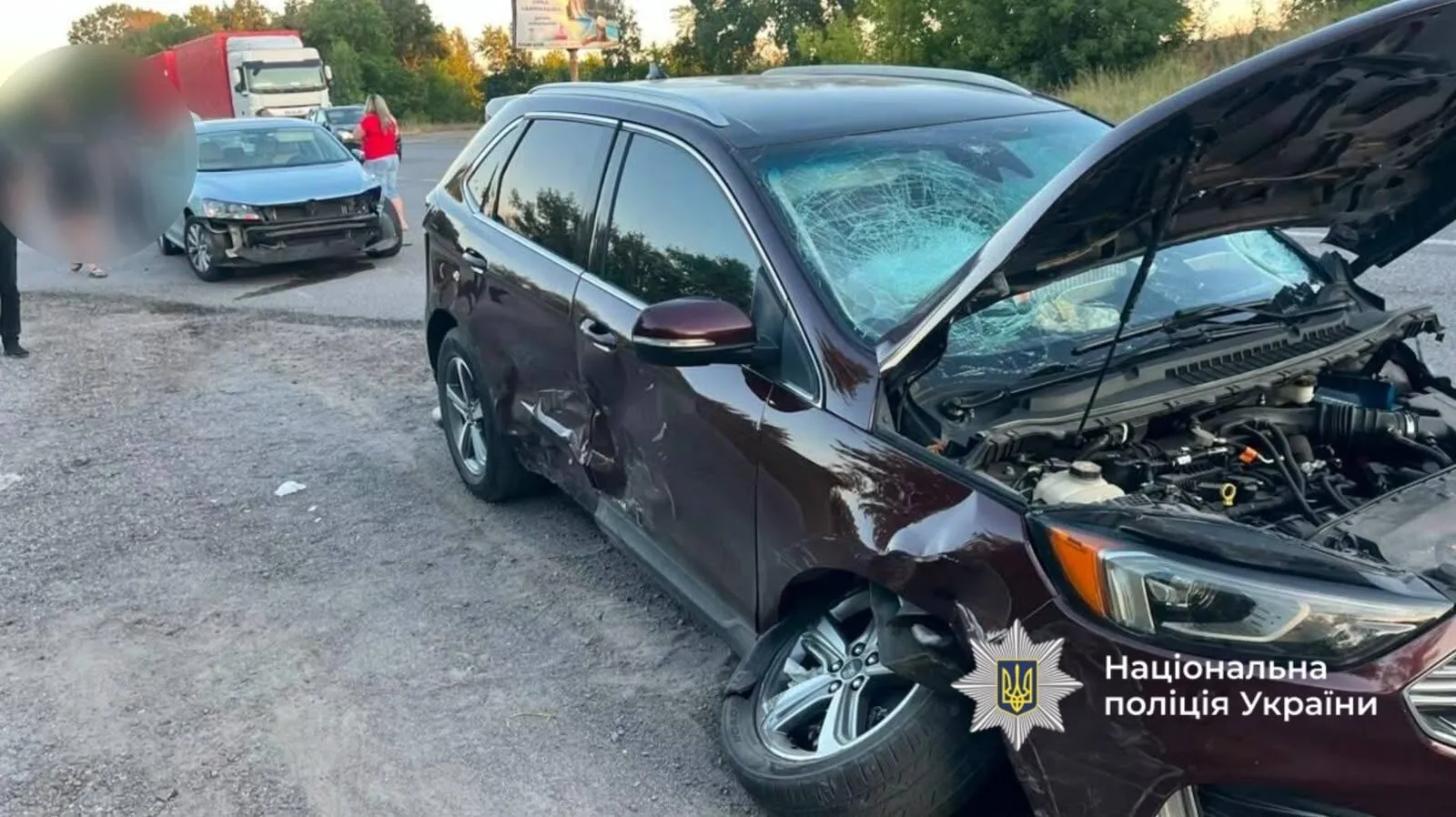 ДТП в Винницкой области возле села Садовое 15 августа