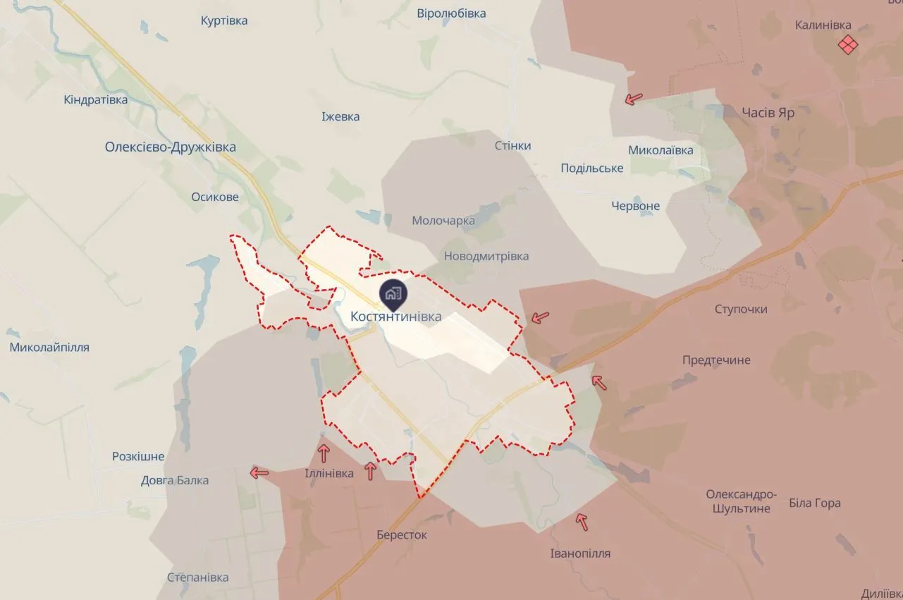 Костянтинівський напрямок.