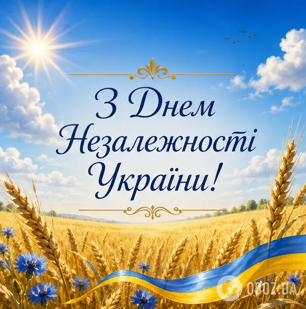 З Днем Незалежності України.