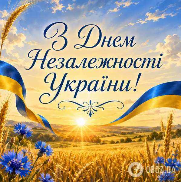 З Днем Незалежності України.