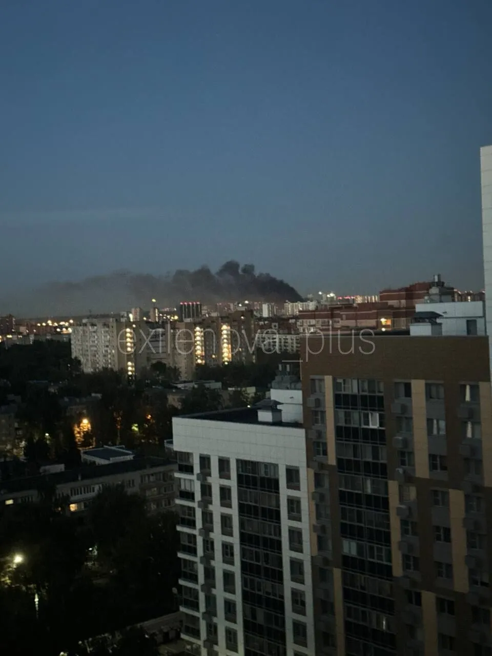 Дрони атакували Московську область.