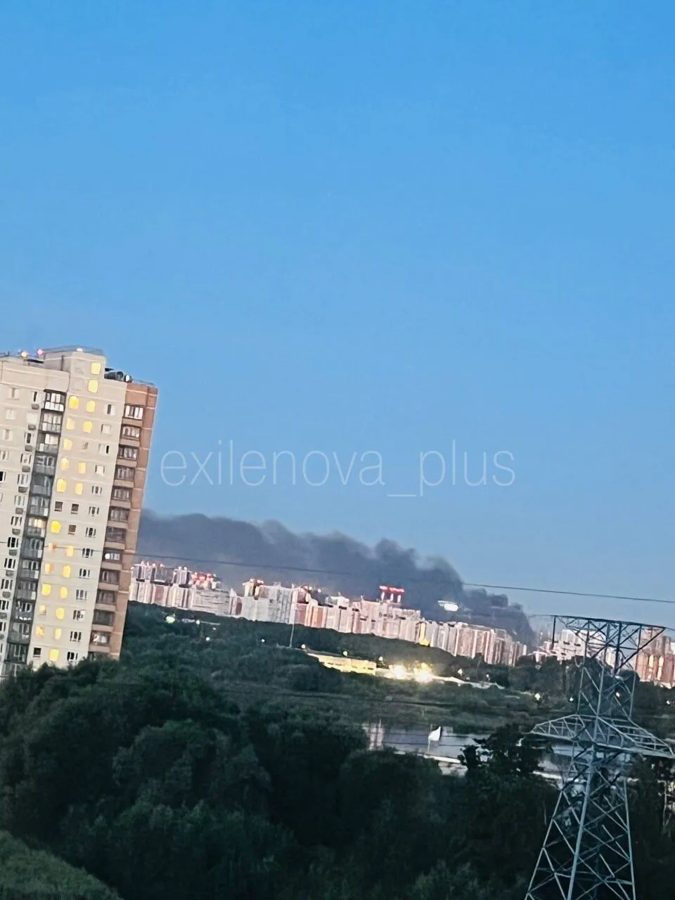 Наслідки атаки БПЛА.
