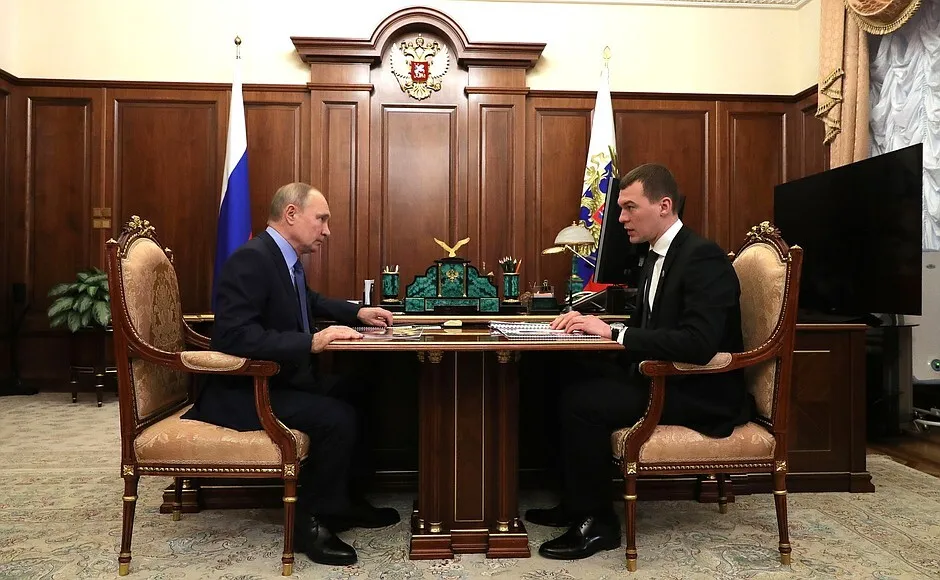 Путин и Детгярев