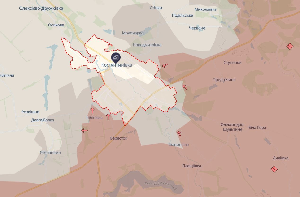 Костянтинівський напрямок.