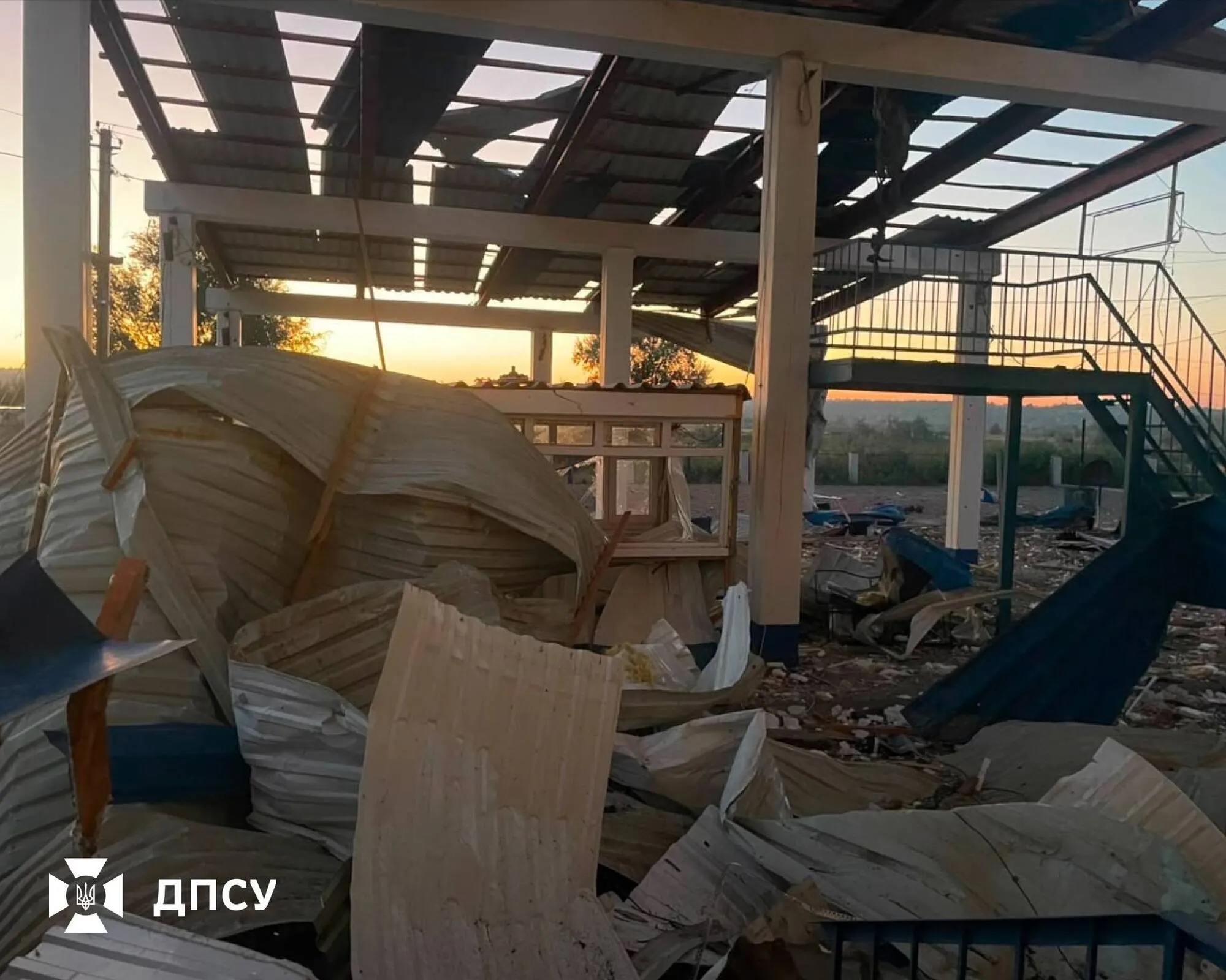 Последствия российской атаки.