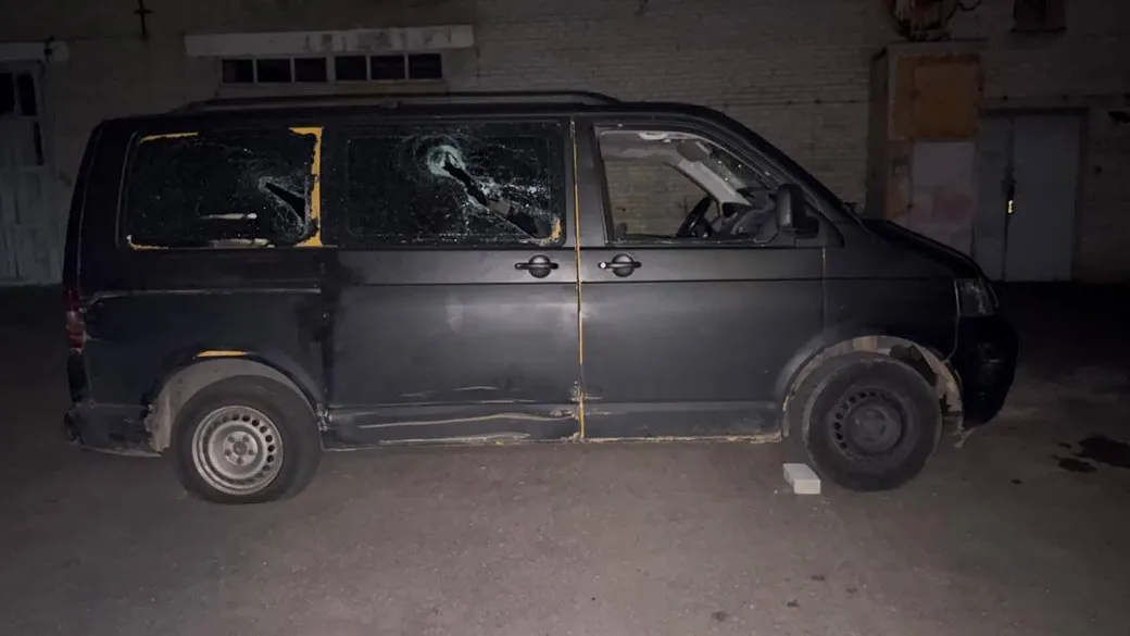 Службовий автомобіль зазнав значних пошкоджень