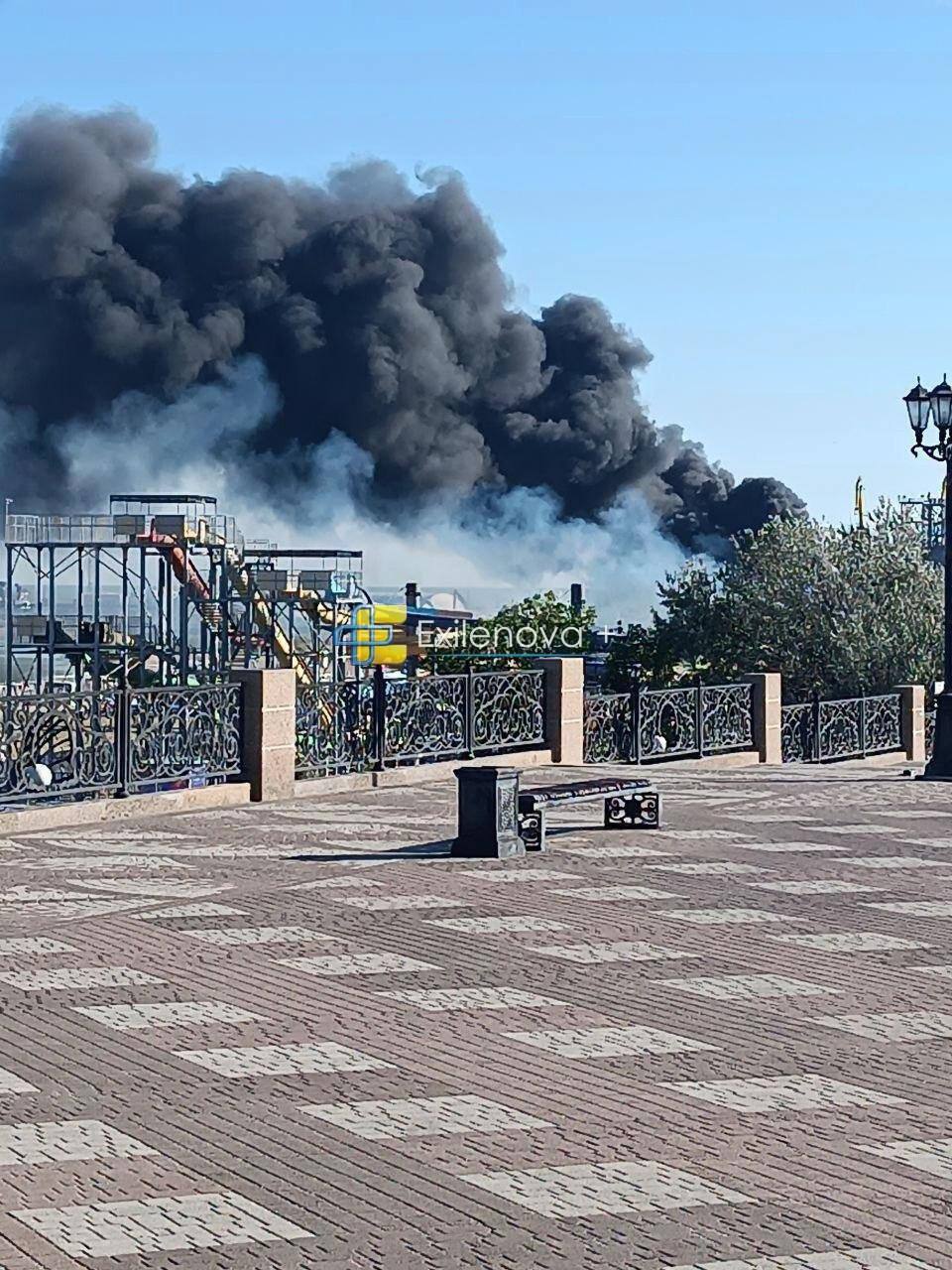 Дым над Ейском