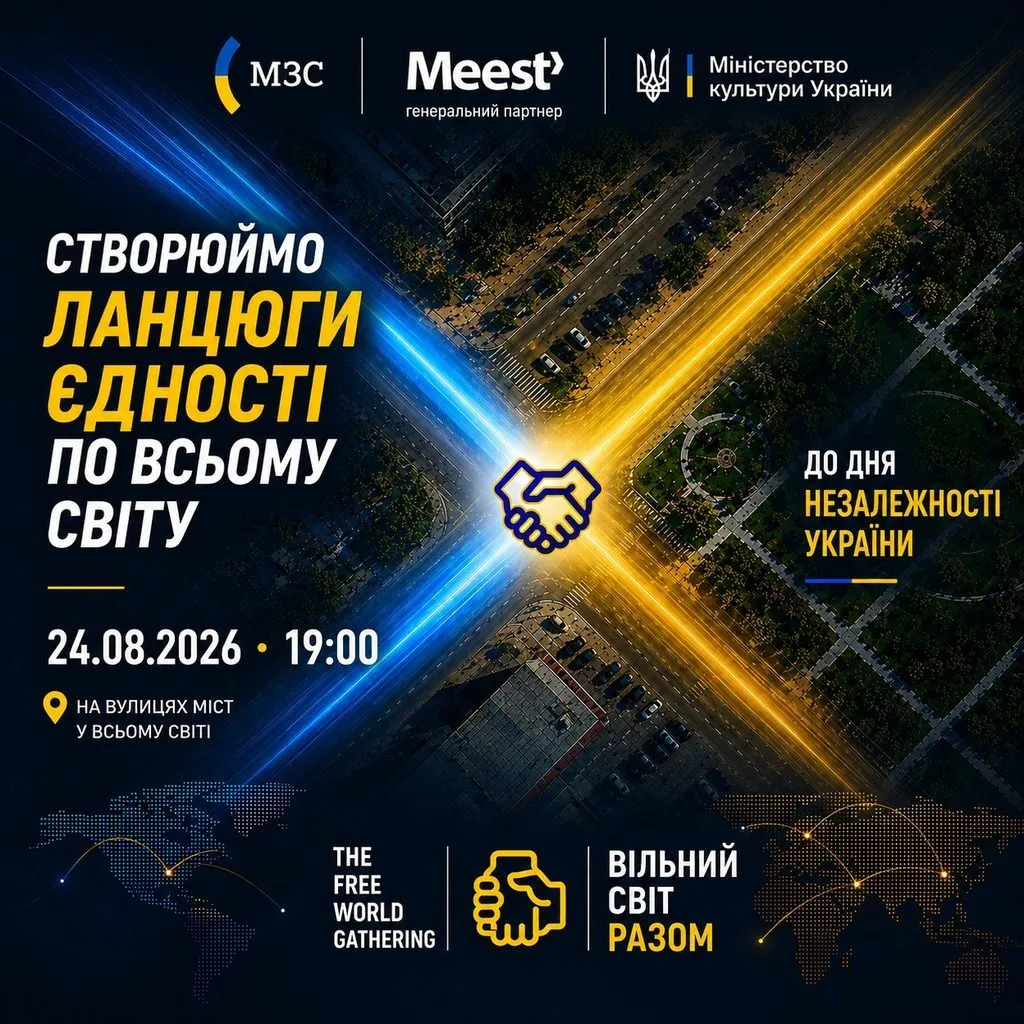 «Цепь единства» по всему миру.