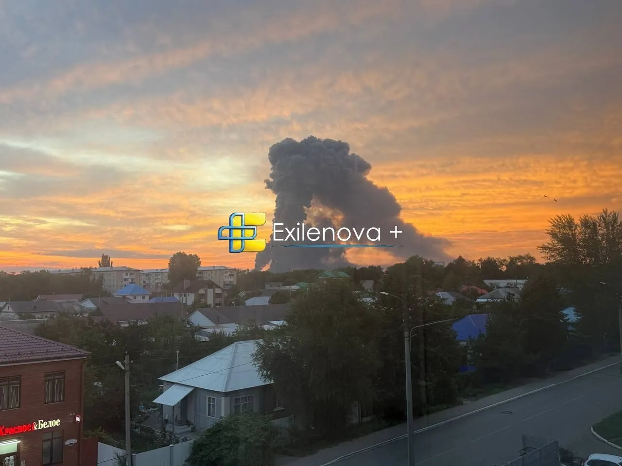 Пожежа на складі OZON
