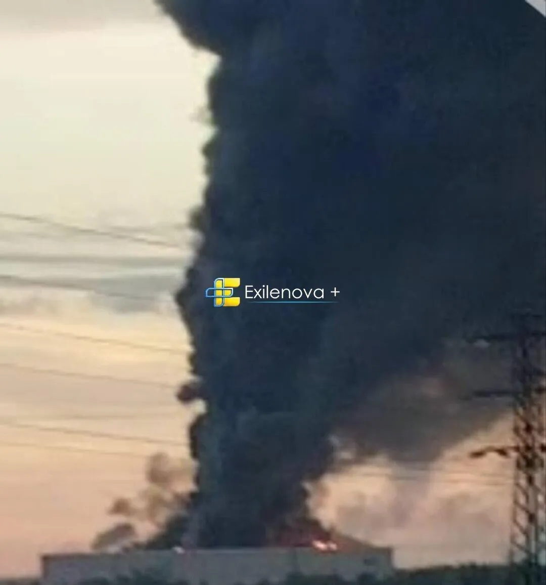 Пожежа на складі OZON