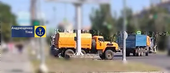Россияне красят военную технику в оранжевый цвет