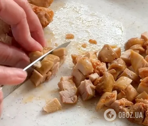 Филе для салата