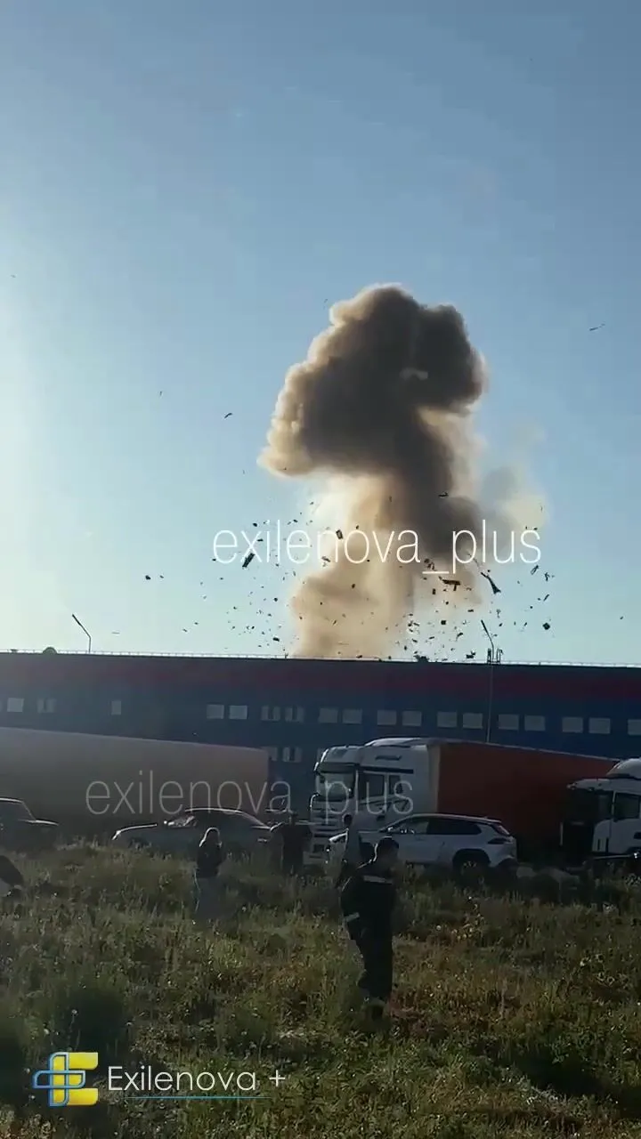 Логістичний хаб Ozon в Оренбурзі атаковано дроном FP-1