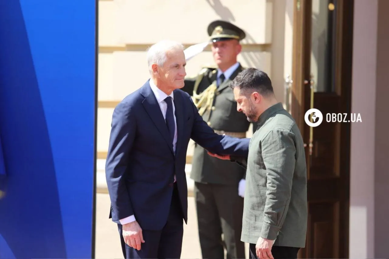 Встреча президента Украины Владимира Зеленского с президентом Литвы Гитанасом Науседой.