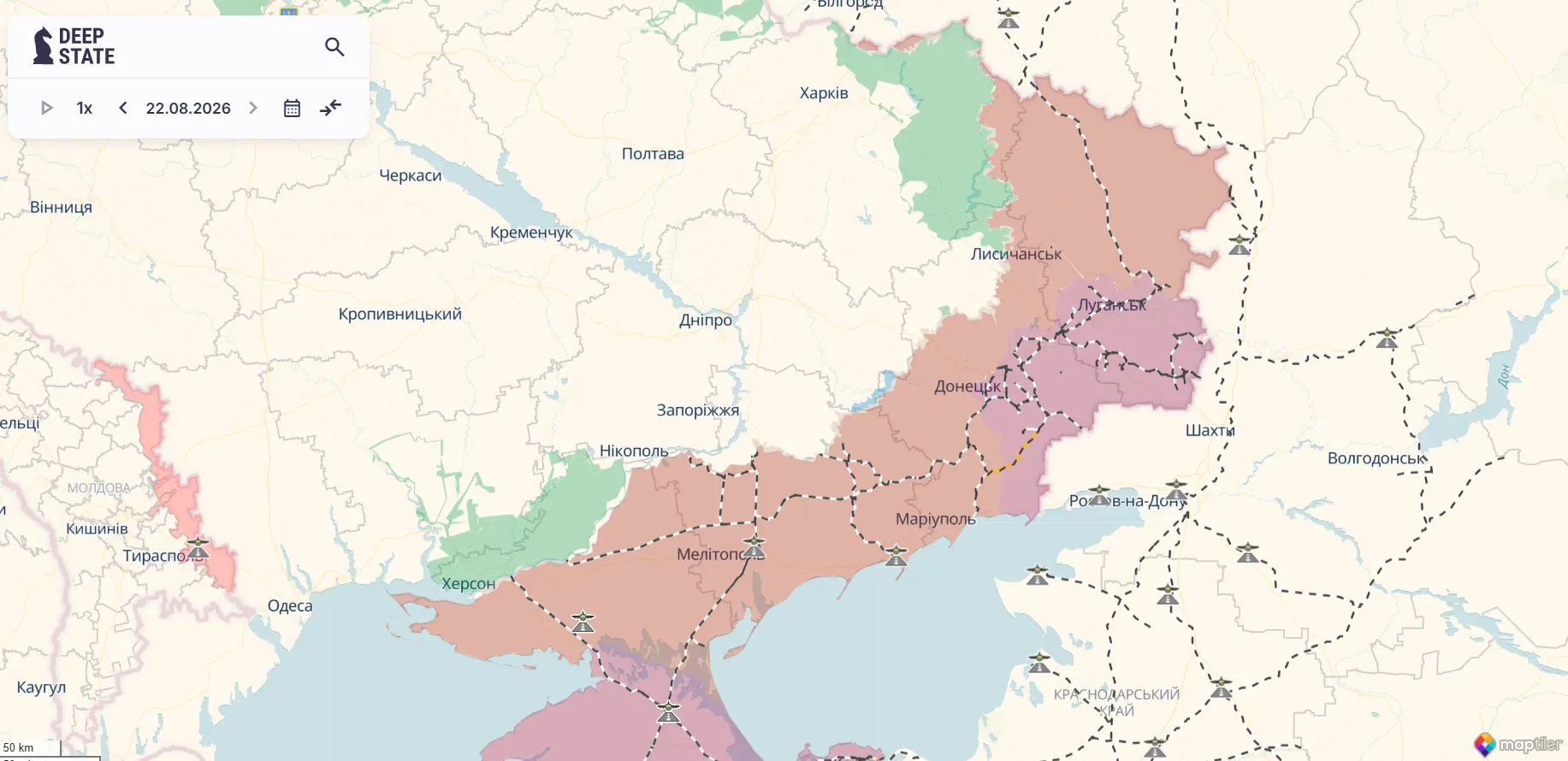 Ситуація на полі бою після майже восьми місяців "нестримного просування на всіх напрямках", про яке розповідає Путін