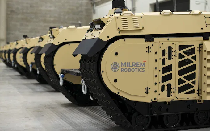 Milrem Robotics в Таллинне.