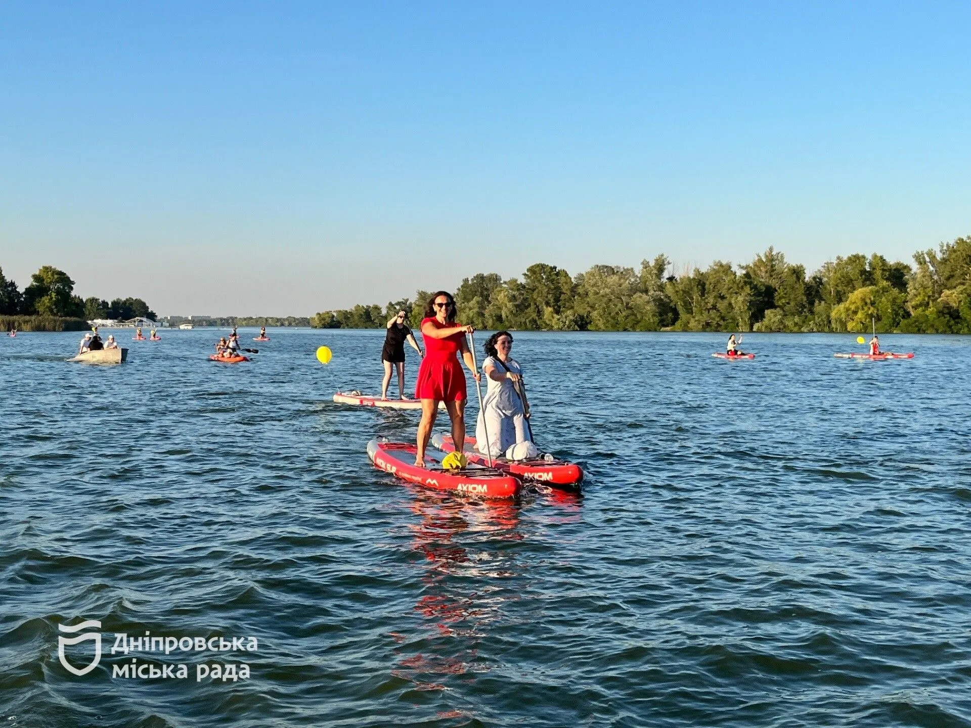 В Днепре прошел фестиваль Dnipro Water Fest