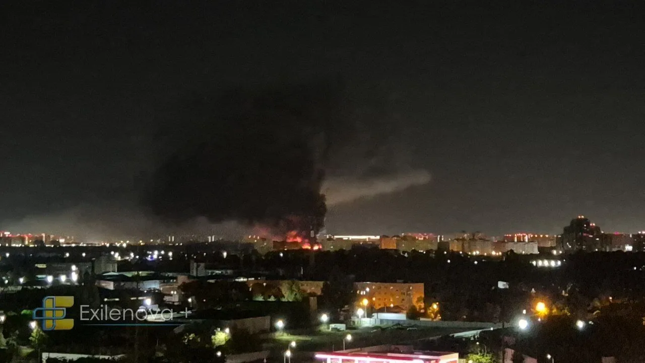 Пожар в Краснодаре