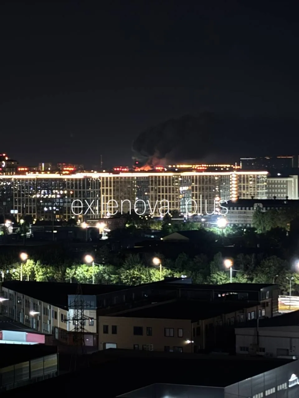 Пожар в Краснодаре