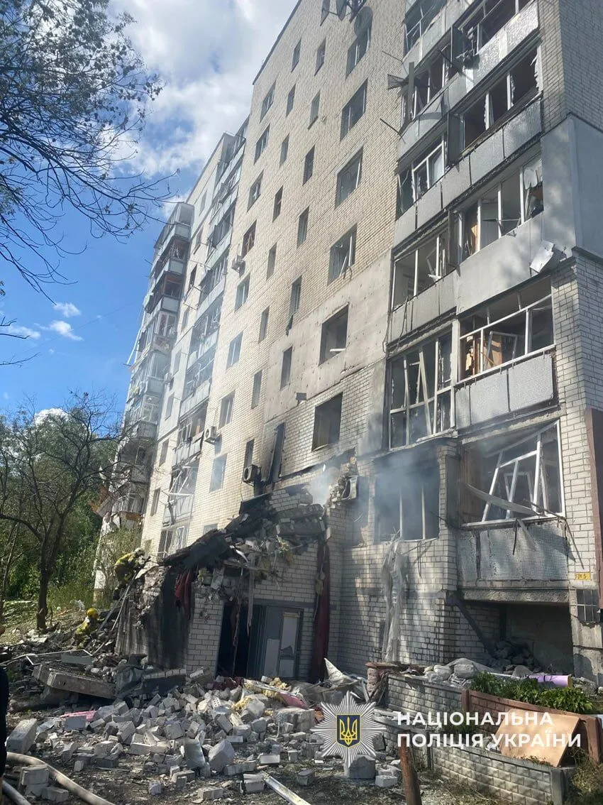 Последствия российского нападения в Чернигове.