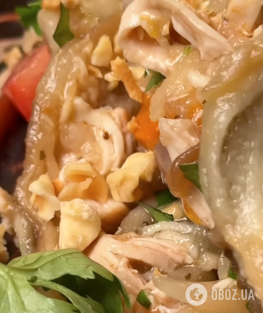 Салат с мясом